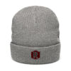 Ribbed knit beanie - Image 2