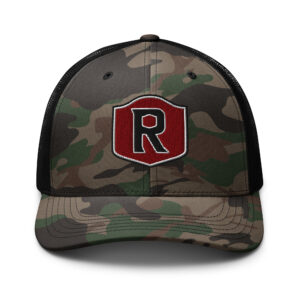 Rivals Shield Camouflage trucker hat