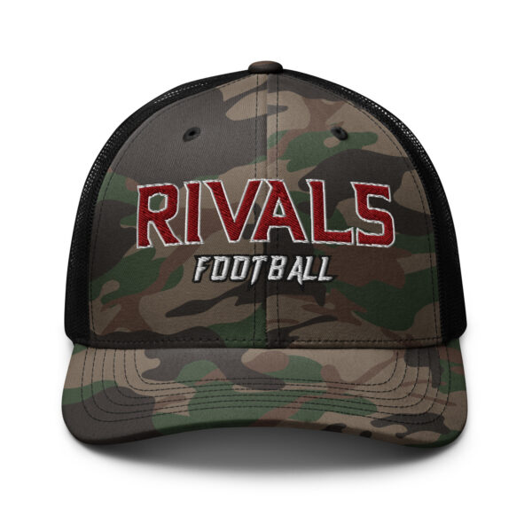 Camouflage trucker hat